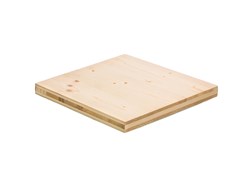 BINDERHOLZ 3-Schicht Naturholzplatten Fichte, Qualität B/C
